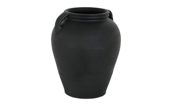Jovi Vase Black Terracotta