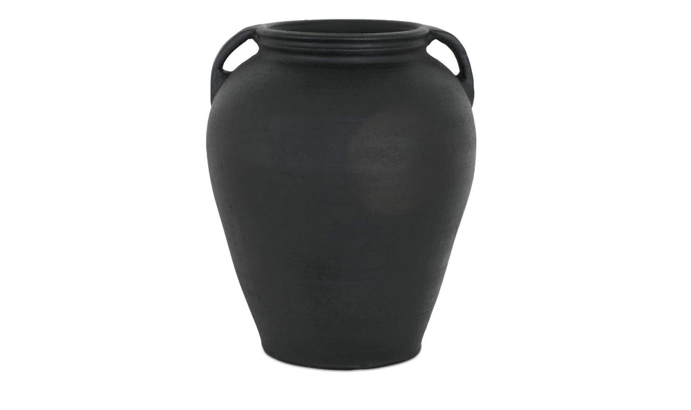 Jovi Vase Black Terracotta