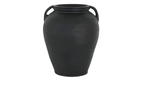 Jovi Vase Black Terracotta