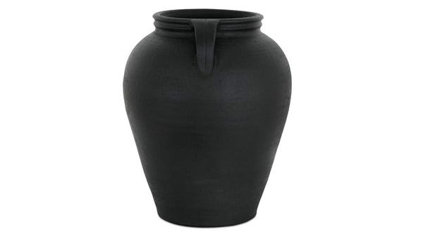 Jovi Vase Black Terracotta