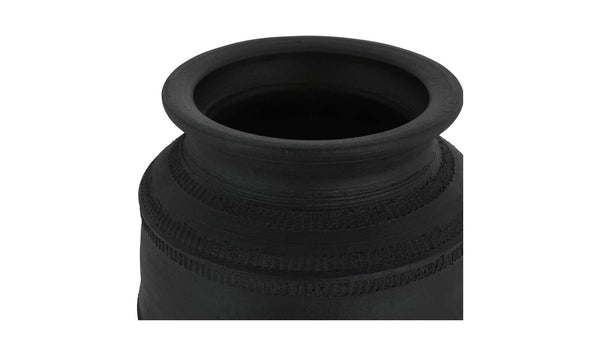 Astra Vessel Black Terracotta