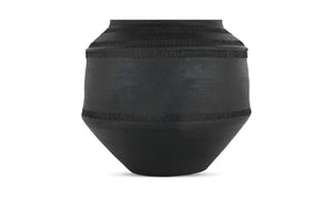 Astra Vessel Black Terracotta
