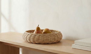 Harding Wicker Bowl Natural