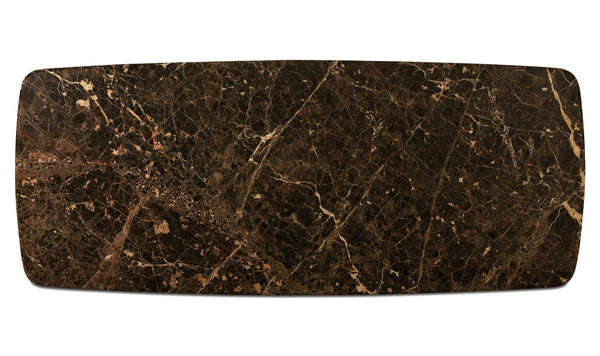 Daphne Dining Table Large Dark Emperador Marble