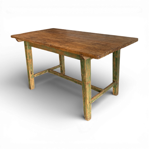 Rustic Wooden Farm Table