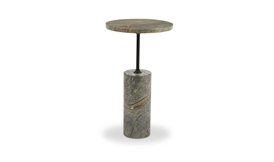 Dusk Accent Table Rainforest Green Marble