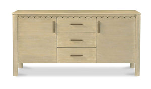 Wiley 3 Drawer Sideboard Natural