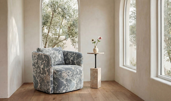 Caro Side Table Travertine