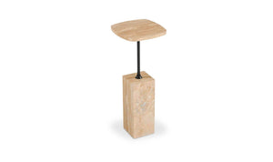 Caro Side Table Travertine