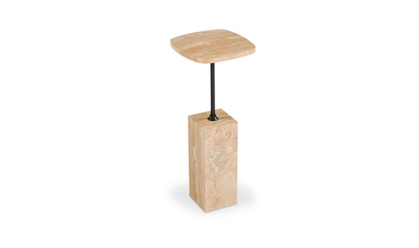 Caro Side Table Travertine