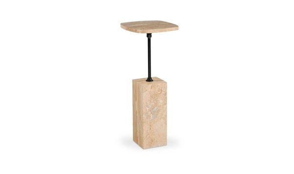 Caro Side Table Travertine