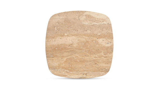 Caro Side Table Travertine