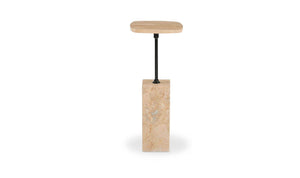 Caro Side Table Travertine