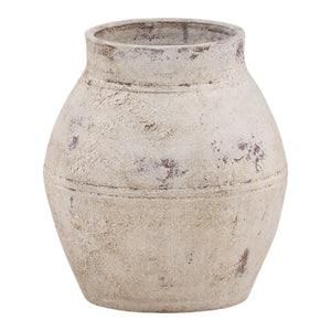 Antique Brown Ceramic Vase