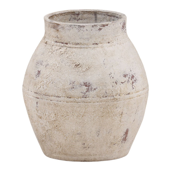 Antique Brown Ceramic Vase