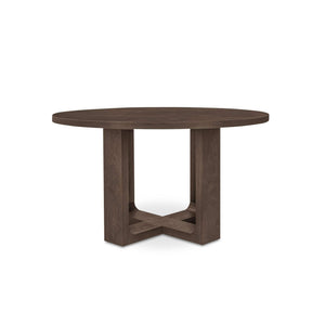 Hayes Dining Table Rustic Brown