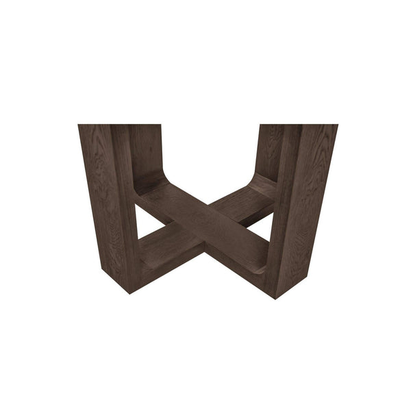 Hayes Dining Table Rustic Brown