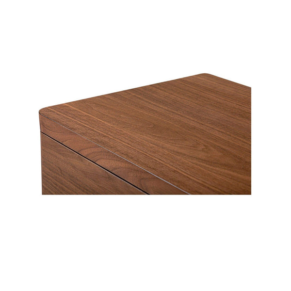 Hettie Floating Nightstand Dark Brown