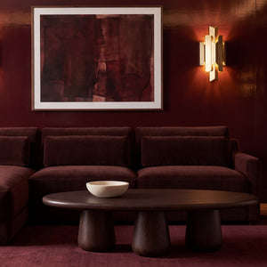 Rhone Coffee Table Dark Brown