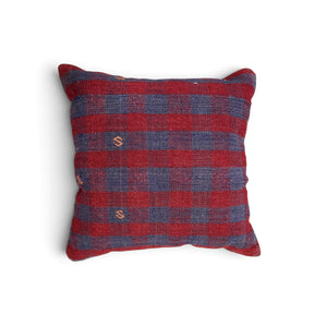 Vintage Fabric Pillow 16" x 17"