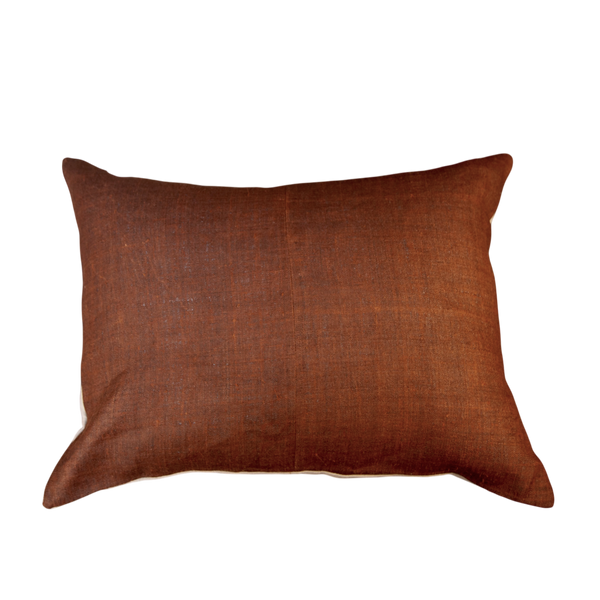 Vintage Fabric Pillow 21" x 15"