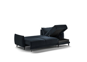 Dolphin Full XL Reversible Chaise Size Sleeper by Luonto