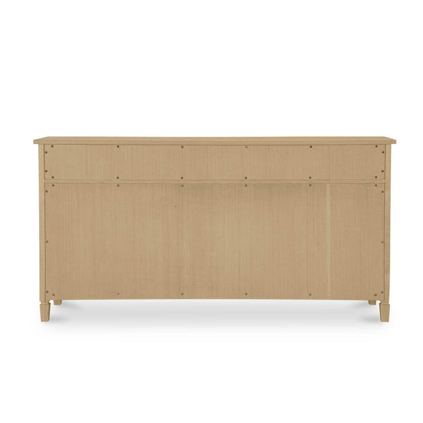 Isabelle Console Table Light Blue Stripe