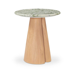 Kaleta Side Table Green Onyx Marble