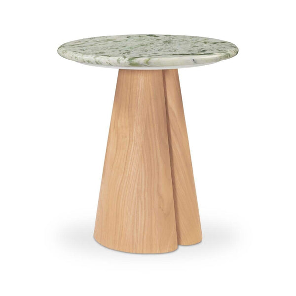 Kaleta Side Table Green Onyx Marble