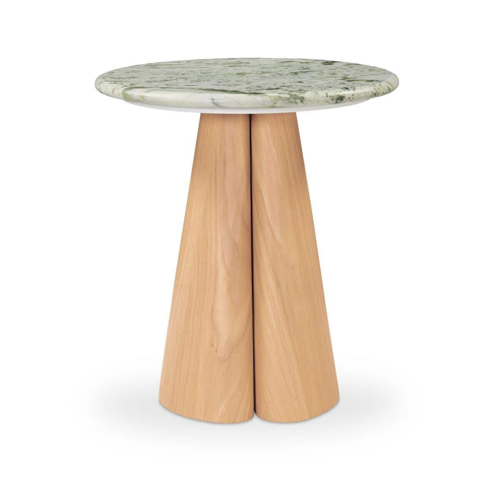 Kaleta Side Table Green Onyx Marble