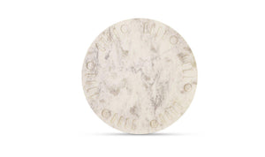 Tower Poker Table White Marble