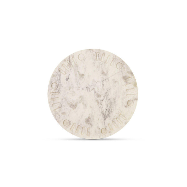 Tower Poker Table White Marble