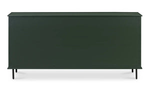 Hunter Green 6 Drawer Dresser
