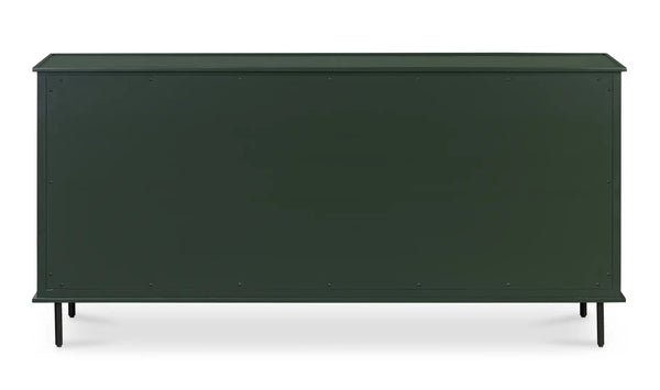 Hunter Green 6 Drawer Dresser