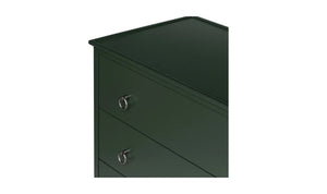 Hunter Green 6 Drawer Dresser
