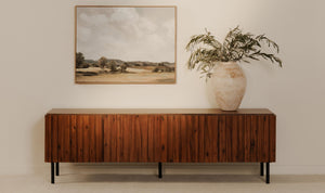 Lincoln Media Cabinet Brown