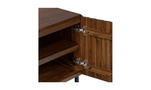 Lincoln Media Cabinet Brown