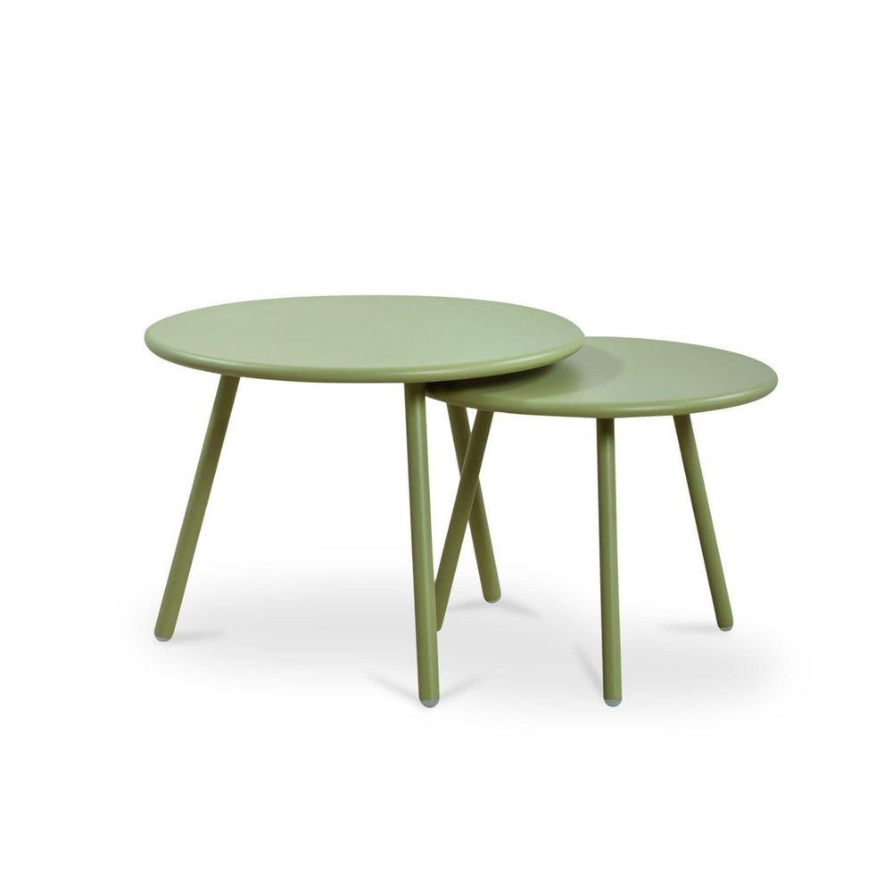 Kari Outdoor Nesting Coffee Table Green