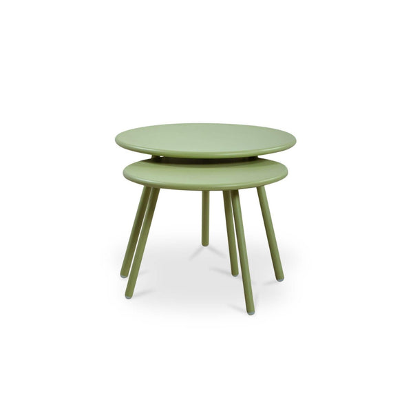 Kari Outdoor Nesting Coffee Table Green