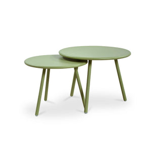 Kari Outdoor Nesting Coffee Table Green