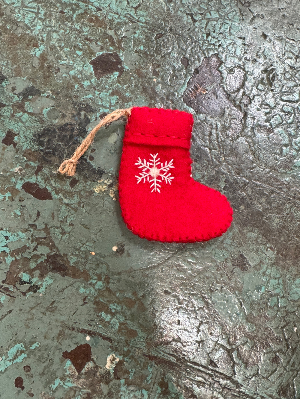 Red Stocking Ornament