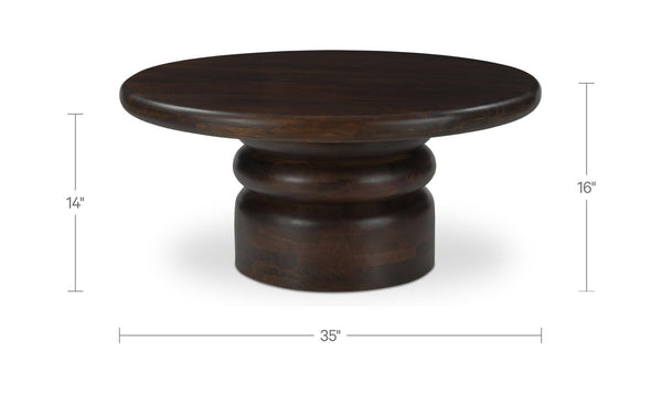 Maro Coffee Table Brown