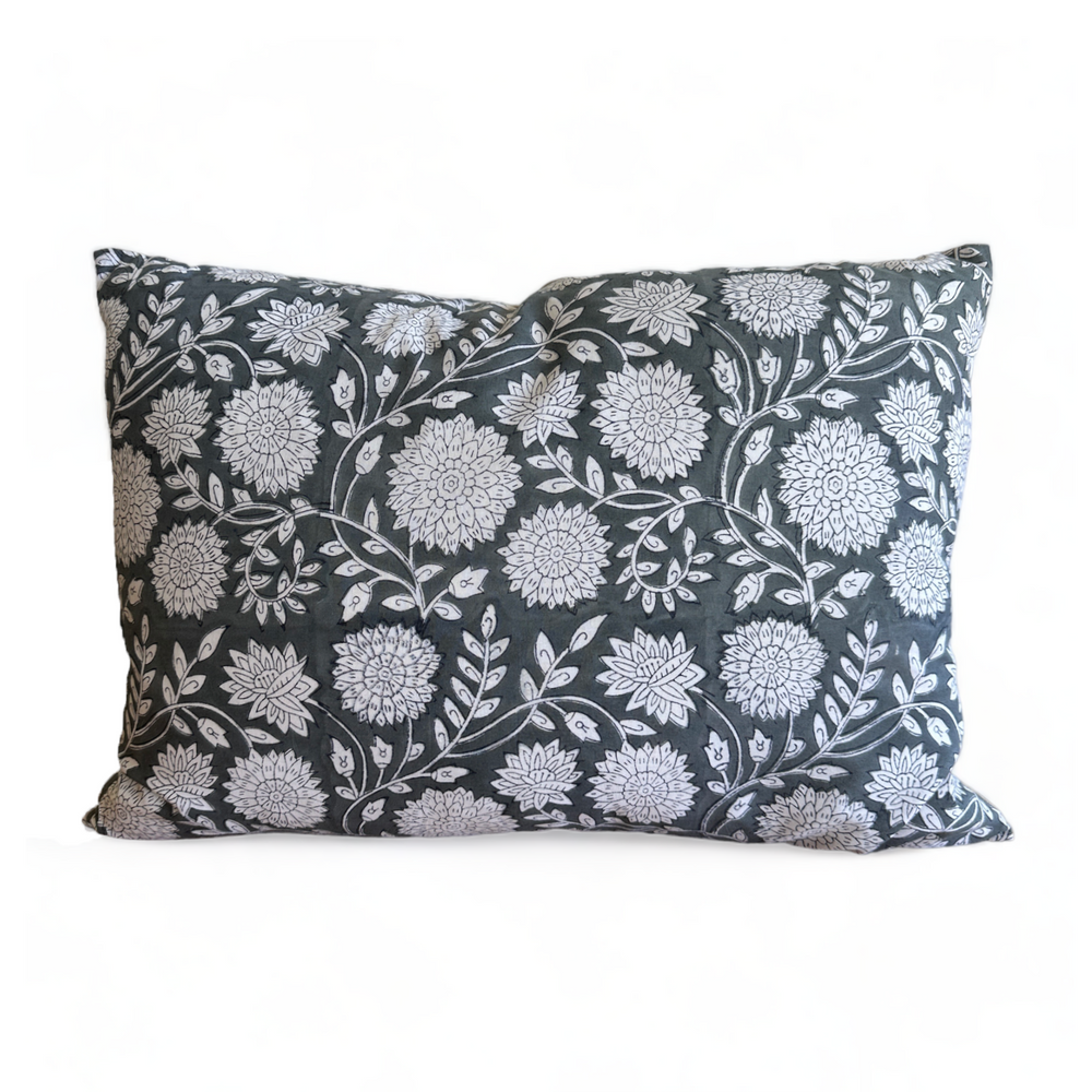 Vintage Fabric Pillow • 16" x 22" & 23" x 23"