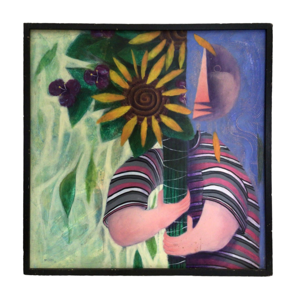 Sunflower by Jorge Vallejos • 31”x 31”