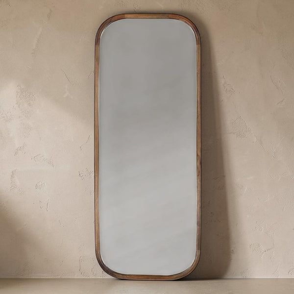 Mango Wood Floor Mirror