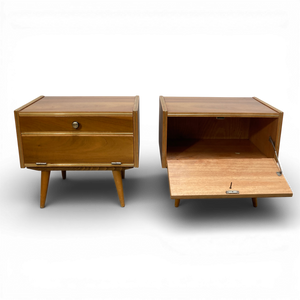 Pair of Mid Century Night Stands