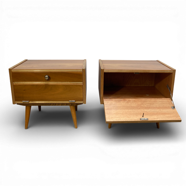 Pair of Mid Century Night Stands