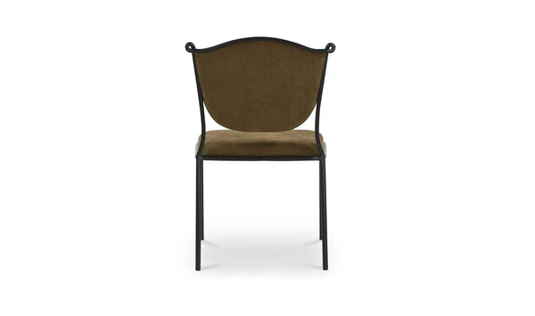 Green Wrought Iron Dining Chair