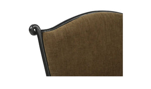 Green Wrought Iron Dining Chair