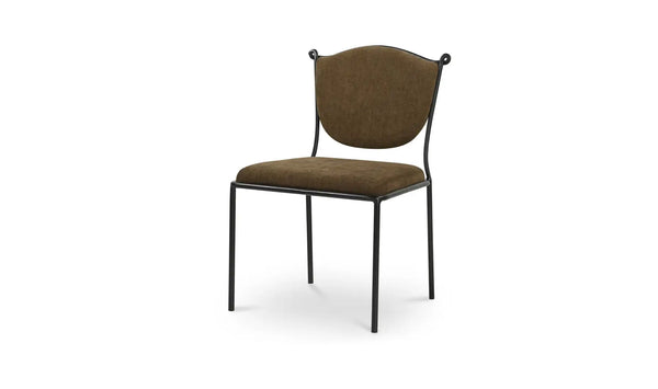 Green Wrought Iron Dining Chair